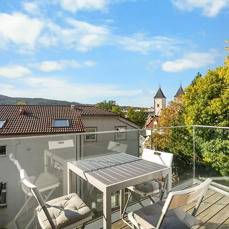 Bryggen Penthouse - Terrace & View * Bergen